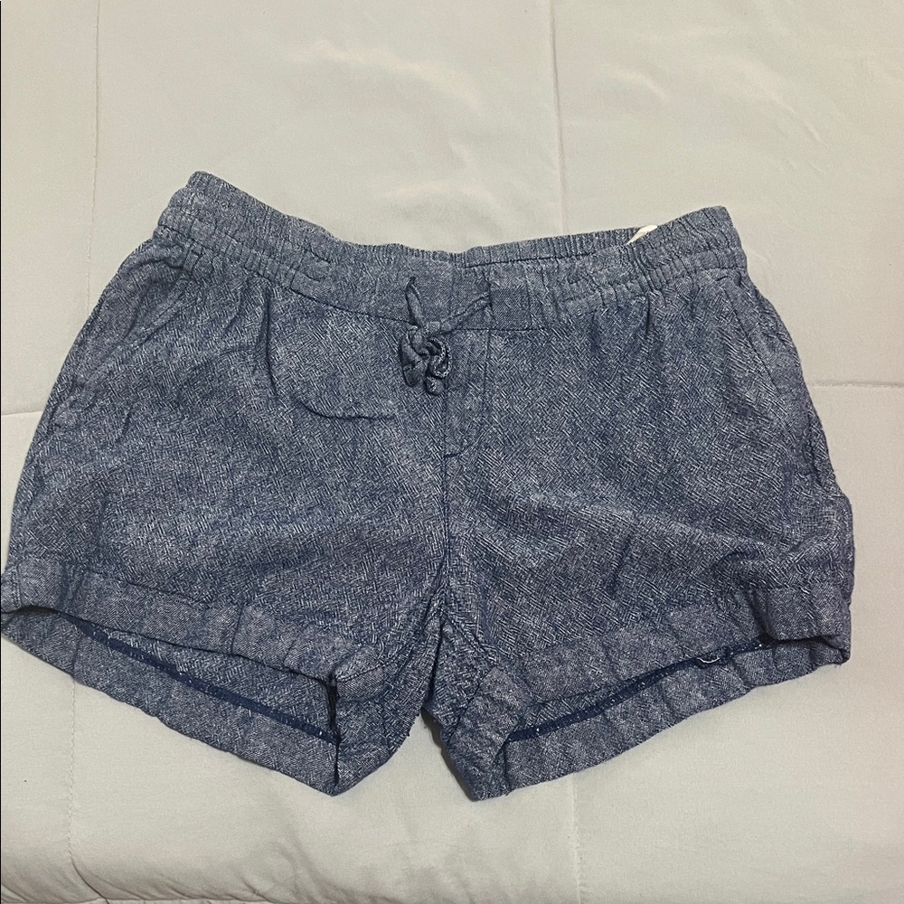 Old Navy High Waist Denim Blue Shorts